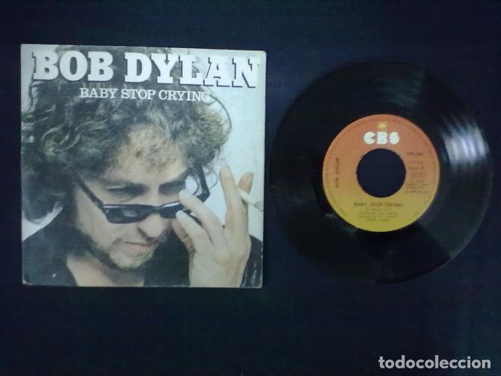 Discos de vinilo: BOB DYLAN BABY, STOP CRYING - Foto 1