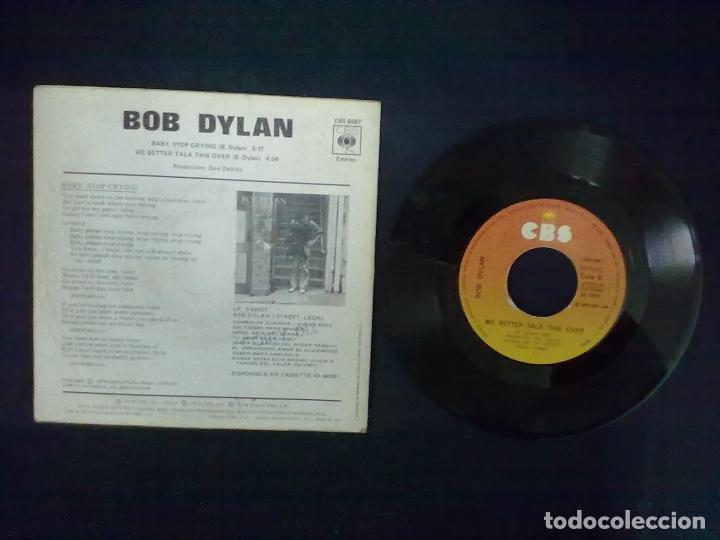 Discos de vinilo: BOB DYLAN BABY, STOP CRYING - Foto 2