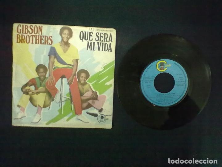 Discos de vinilo: GIBSON BROTHERS QUE SERA MI VIDA - Foto 2