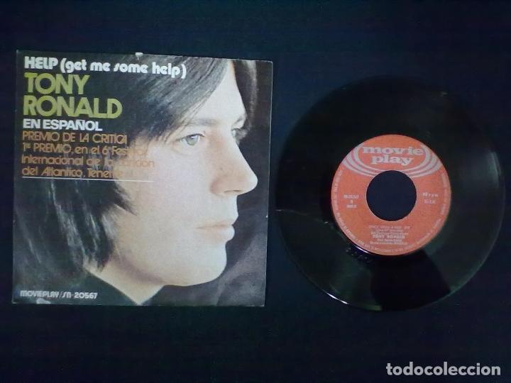 Discos de vinilo: TONY ROLAND EN ESPA&Ntilde;OL HELP - Foto 1