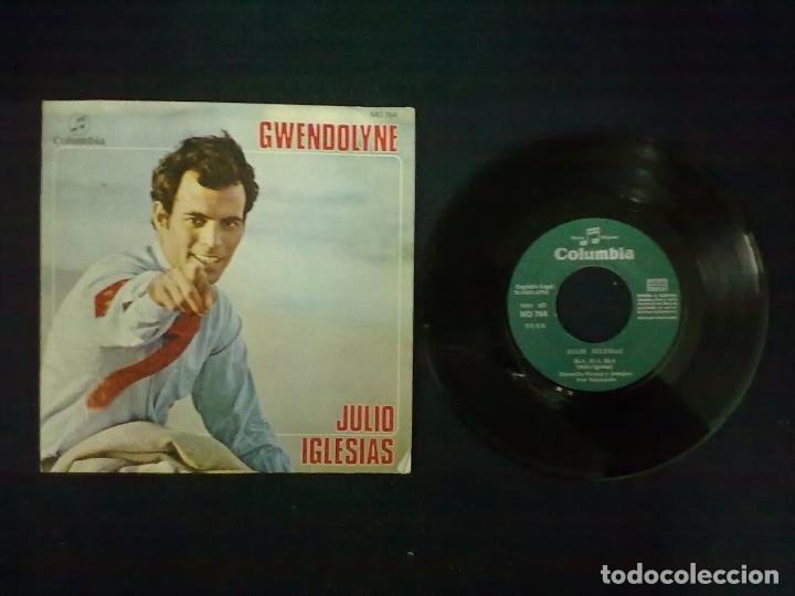 Discos de vinilo: JULIO IGLESIAS GWENDOLINE - Foto 1