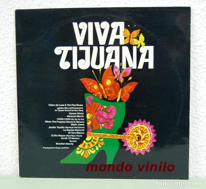 Vinyl records: Viva Tijuana. Chico de Luna & The Pop Brass. Hippo records. Edici&oacute;n alemana. LP
