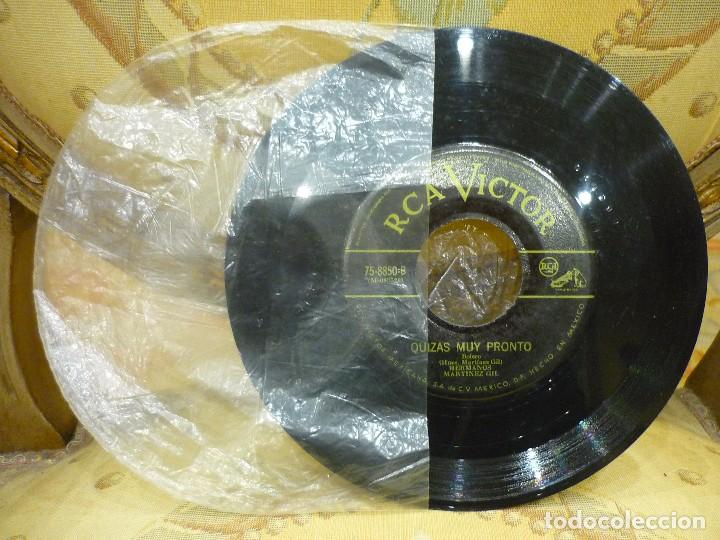 Disques de vinyle: HERMANOS MART&Iacute;NEZ GIL: QUIZ&Aacute;S MUY PRONTO-GRITO. RCA M&Eacute;XICO.