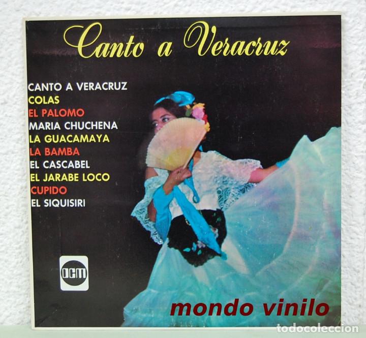 Vinyl records: Canto a Veracruz. Conjunto Jarocho 'Los Millonarios'. Edici&oacute;n mexicana. LP