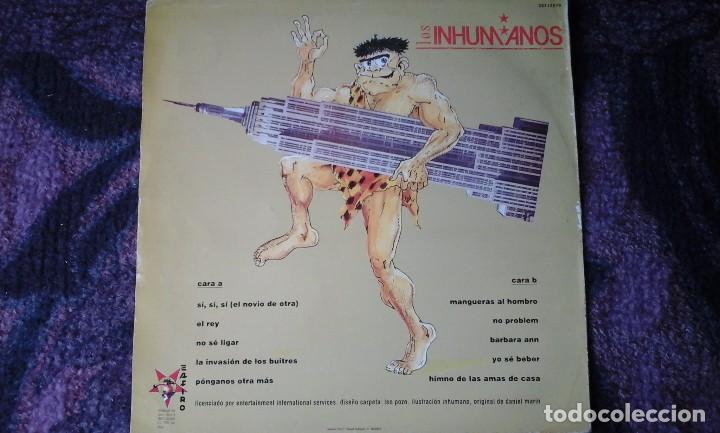 Discos de vinilo: LOS INHUMANOS - No Problem ?	Zafiro - Foto 2