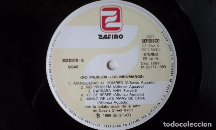 Discos de vinilo: LOS INHUMANOS - No Problem ?	Zafiro - Foto 4