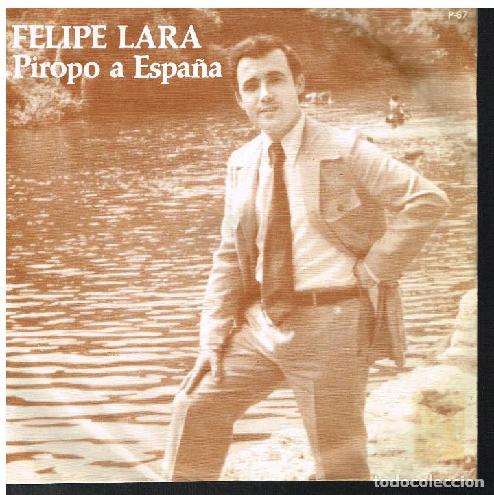 Discos de vinilo: FELIPE LARA - CONTAMINACION / EN LA ESPA&Ntilde;A PODEROSA - SINGLE 1978 - PROMO - Foto 1