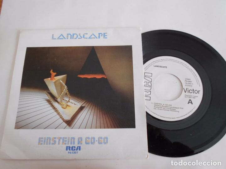 Discos de vinilo: LANDSCAPE-SINGLE EINSTEIN A GO-GO-PROMO 1981-NUEVO