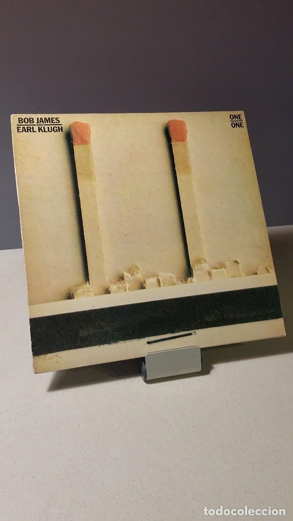 Discos de vinilo: BOB JAMES EARL KLUGH ONE ON ONE LP - Foto 1