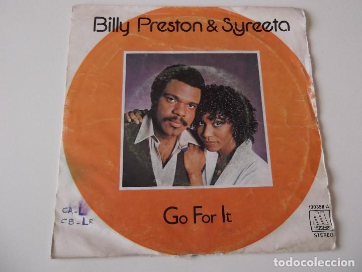 Discos de vinilo: BILLY PRESTON & SYREETA - Go for it - Foto 1