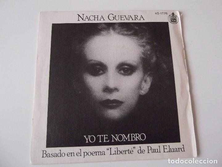 Discos de vinilo: NACHA GUEVARA - Yo te nombro - Foto 1