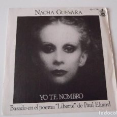 Discos de vinilo: NACHA GUEVARA - YO TE NOMBRO