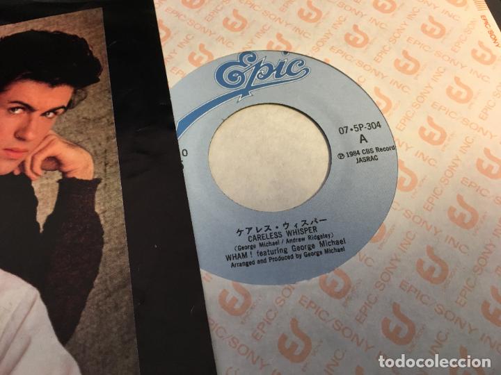 Discos de vinilo: WHAM (CARELESS WHISPER ) SINGLE JAPAN (EPI6) - Foto 2