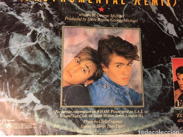 Discos de vinilo: DISCO MAXI SINGLE WHAM GEORGE MICHAEL 1983 - Foto 3