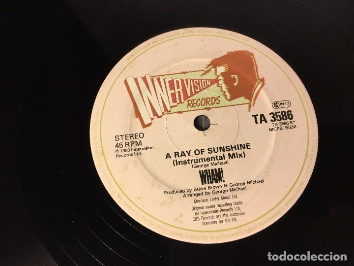 Discos de vinilo: DISCO MAXI SINGLE WHAM GEORGE MICHAEL 1983 - Foto 6