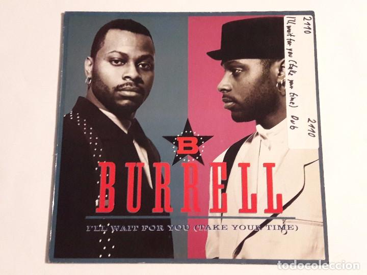 Discos de vinilo: Burrell - Ill Wait For You (Take Your Time) - 1988 - Foto 1