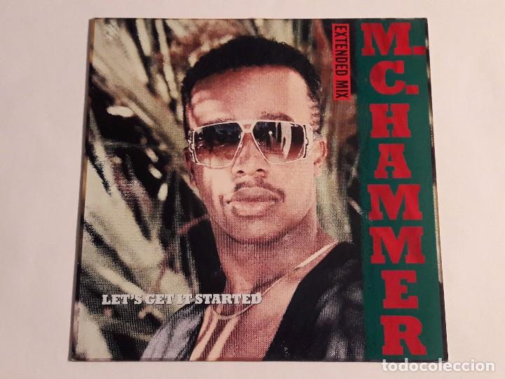 Discos de vinilo: MC Hammer - Lets Get It Started (Extended Mix) - 1988 - Foto 1