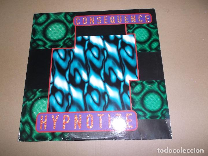 Discos de vinilo: CONSEQUENCE (MX) HYPNOTIZE (3 TRACKS) A&Ntilde;O 1993 &ndash; EDICION BELGA - Foto 1