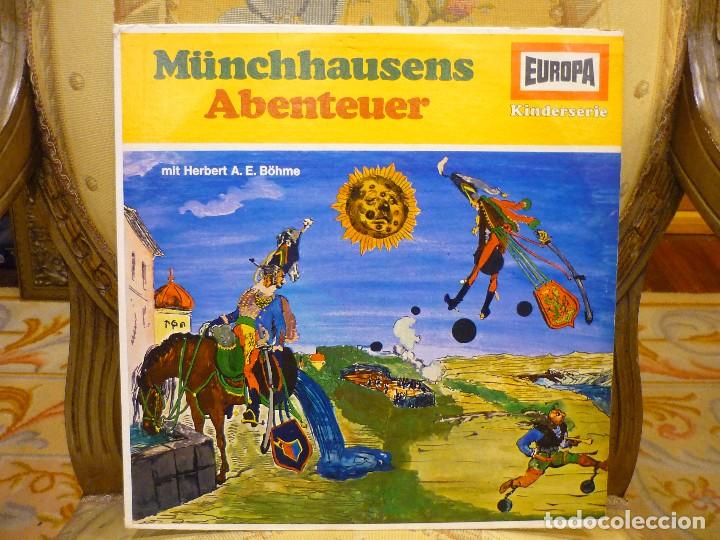 Discos de vinilo: AVENTURAS DE M&Uuml;NCHHAUSENS, MIT HERBERT A. E. B&Ouml;HME. - Foto 1