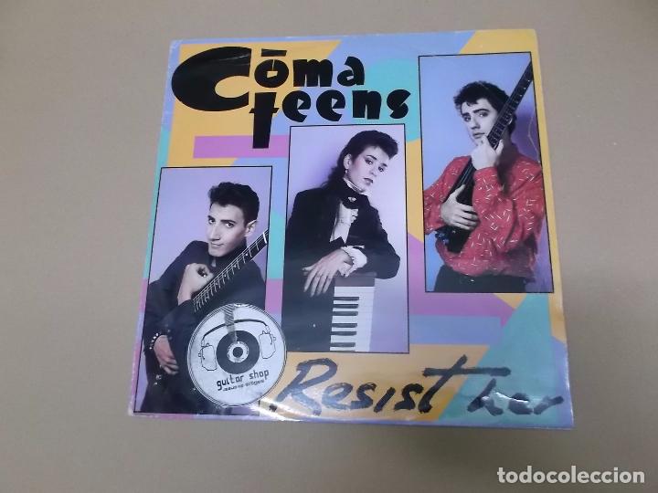 Discos de vinilo: COMATEENS (MX) RESIST HER (3 TRACKS) A&Ntilde;O 1984 - Foto 1