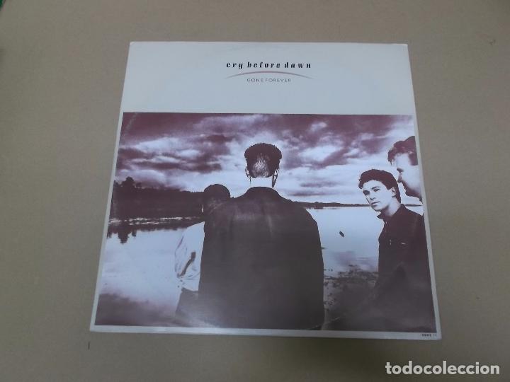Discos de vinilo: CRY BEFORE DOWN (MX) GONE FOREVER (3 TRACKS) A&Ntilde;O 1987 &ndash; EDICION U.K. - Foto 1