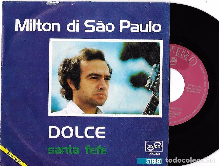 Disques de vinyle: MILTON DE S&Acirc;O PAULO: DOLCE / SANTA FEFE