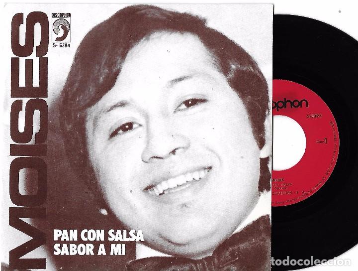 Discos de vinilo: MOIS&Eacute;S: PAN CON SALSA / SABOR A M&Iacute; - Foto 1