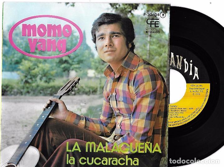 Discos de vinilo: MOMO YANG: LA MALAGUE&Ntilde;A / LA CUCARACHA - Foto 1