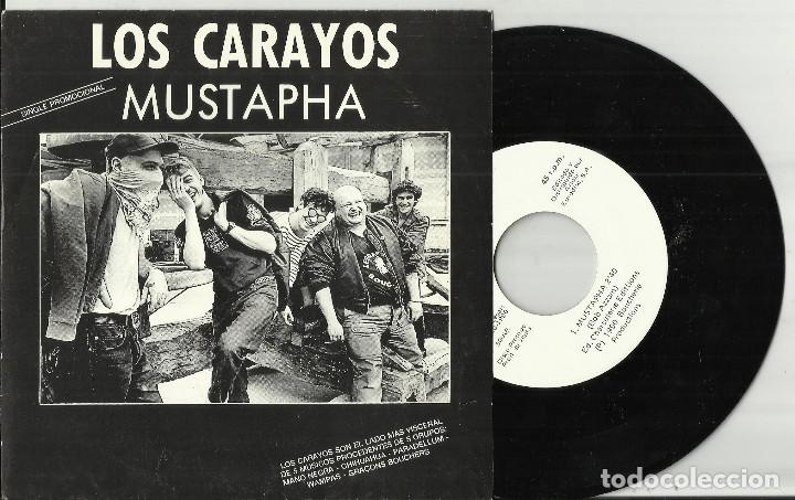 Discos de vinilo: los carayos single promocional mustapha - Foto 1