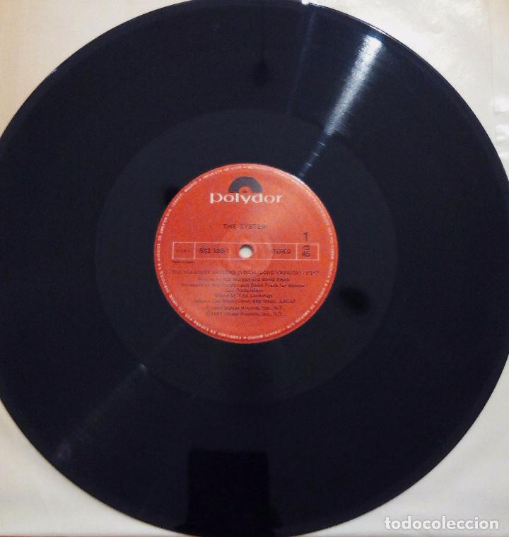 Discos de vinilo: MAXI SINGLE THE SYSTEM - THE PLEASURE SEEKERS - POLYDOR 1985. - Foto 4