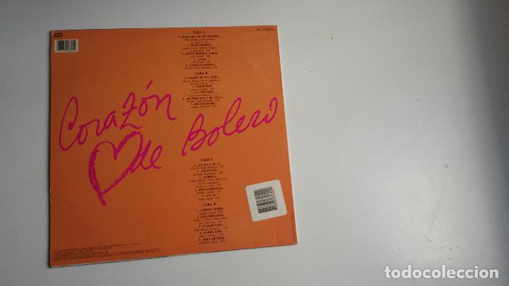 Discos de vinilo: Dyango - Coraz&oacute;n de bolero 2 DISCOS (Vinilo) - Foto 2