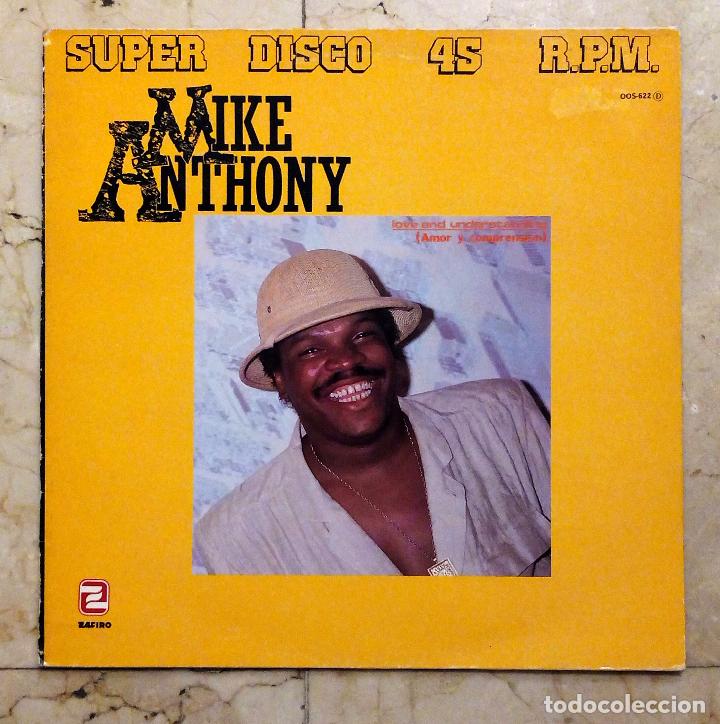Discos de vinilo: MAXI SINGLE MIKE ANTHONY - LOVE AND UNDERSTANDING - SONIC 1983. - Foto 1