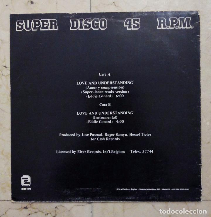 Discos de vinilo: MAXI SINGLE MIKE ANTHONY - LOVE AND UNDERSTANDING - SONIC 1983. - Foto 2