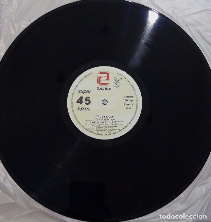 Discos de vinilo: MAXI SINGLE TRUST & CIA - SONIC 1986. - Foto 5