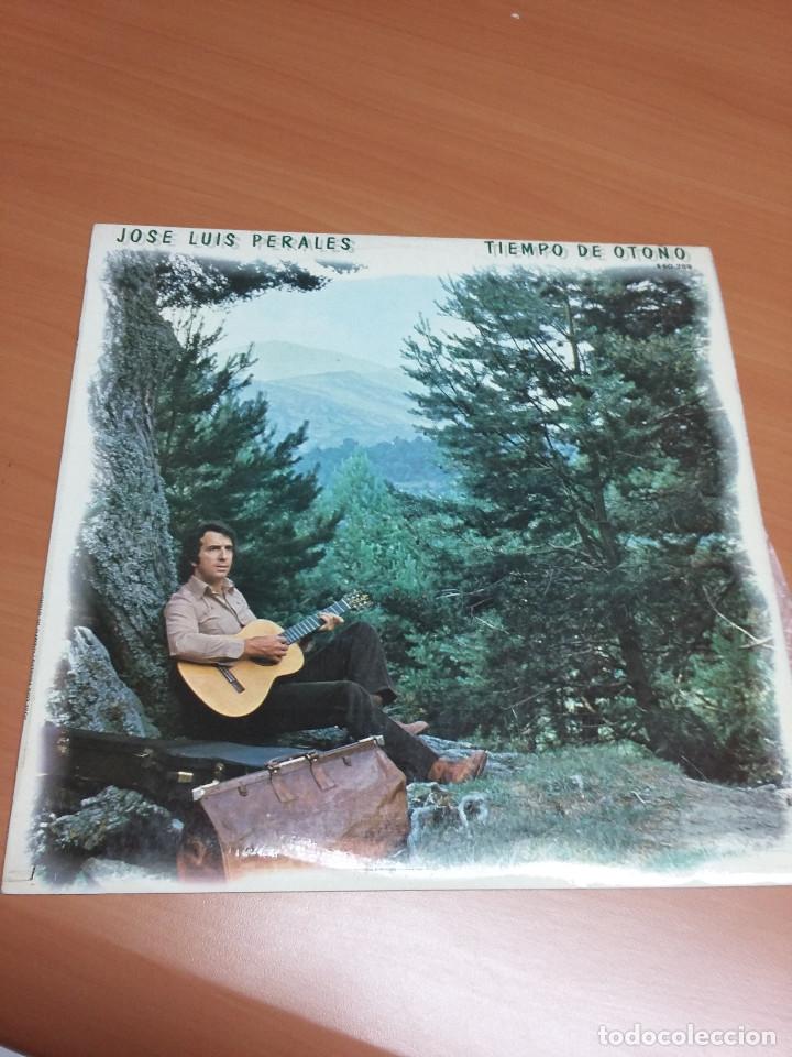 Discos de vinilo: JOSE LUIS PERALES - TIEMPO DE OTO&Ntilde;O - Foto 1