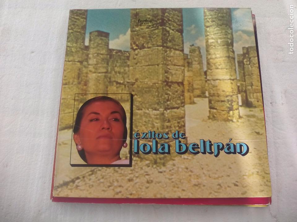 Discos de vinilo: Exitos de Lola Beltr&aacute;n. 1974. Peerless LP vinilo - Foto 1