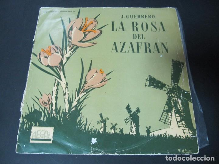 Discos de vinilo: LP LA ROSA DEL AZAFRAN - Foto 1