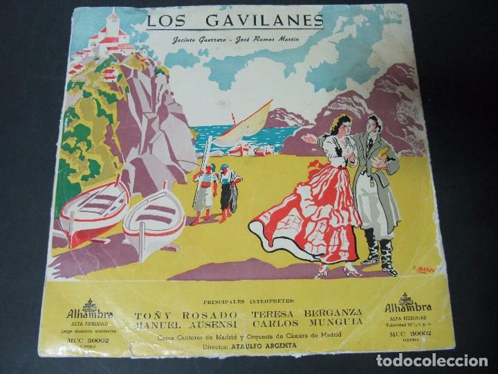 Discos de vinilo: LP LOS GAVILANES ATAULFO ARGENTA - Foto 1