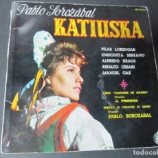 Discos de vinilo: LP KATIUSKA CON LIBRETO INTERIOR PABLO SOROZABAL