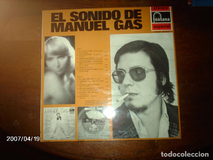 Discos de vinilo: manuel gas - el sonido de manuel gas - Foto 2
