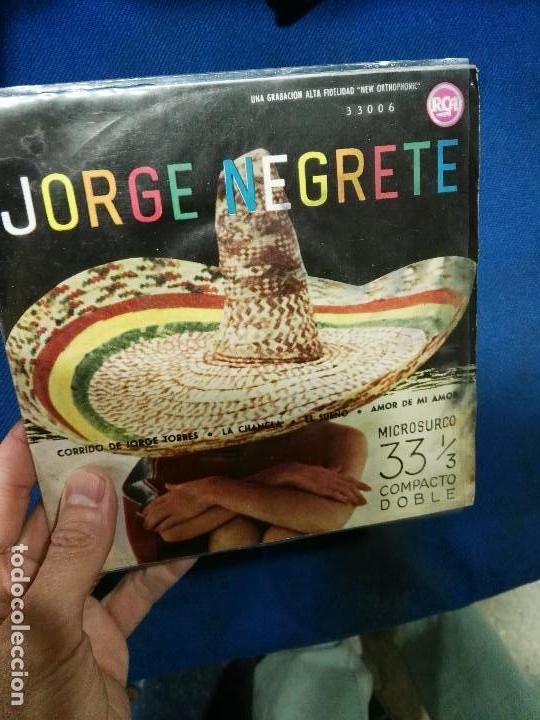 Discos de vinilo: Mini lp. Jorge negrete - Foto 1