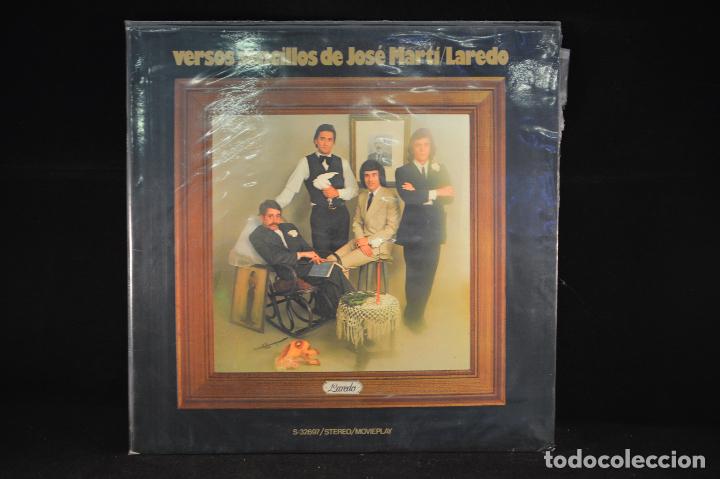 Discos de vinilo: LAREDO - VERSOS SENCILLOS DE JOSE MARTI - LP - Foto 1