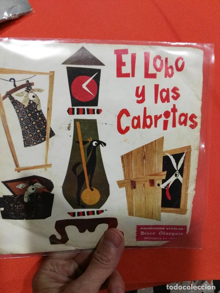 Discos de vinilo: Mini lp el lobo y las Cabritas - Foto 1