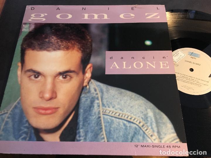 Discos de vinilo: DANIEL GOMEZ (DANCIN ALONE) MAXI SINGLE ESPA&Ntilde;A 1991 (B-33) - Foto 1