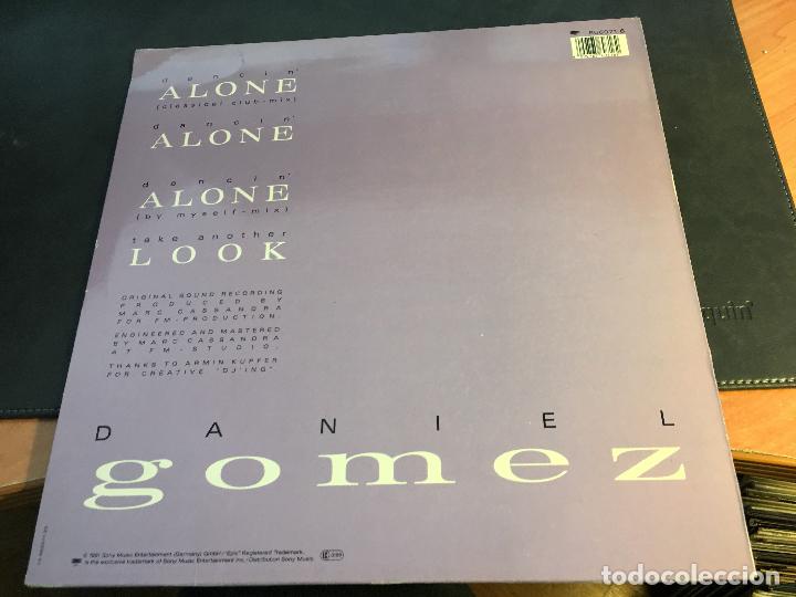 Discos de vinilo: DANIEL GOMEZ (DANCIN ALONE) MAXI SINGLE ESPA&Ntilde;A 1991 (B-33) - Foto 3