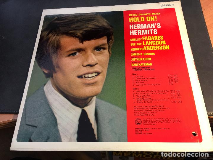 Discos de vinilo: HERMANS HERMITS (HOLD ON) LP USA (B-33) - Foto 3