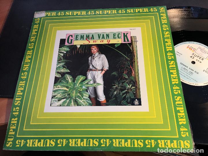 Discos de vinilo: GEMMA VAN ECK (SWAY) MAXI SINGLE 1983 ESPA&Ntilde;A (B-33) - Foto 1