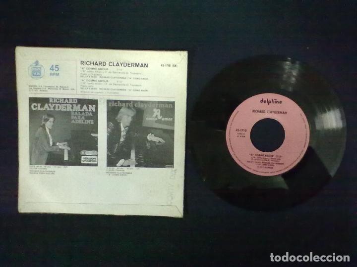 Discos de vinilo: RICHARD CLAYDERMAN CON A AMOR - Foto 2