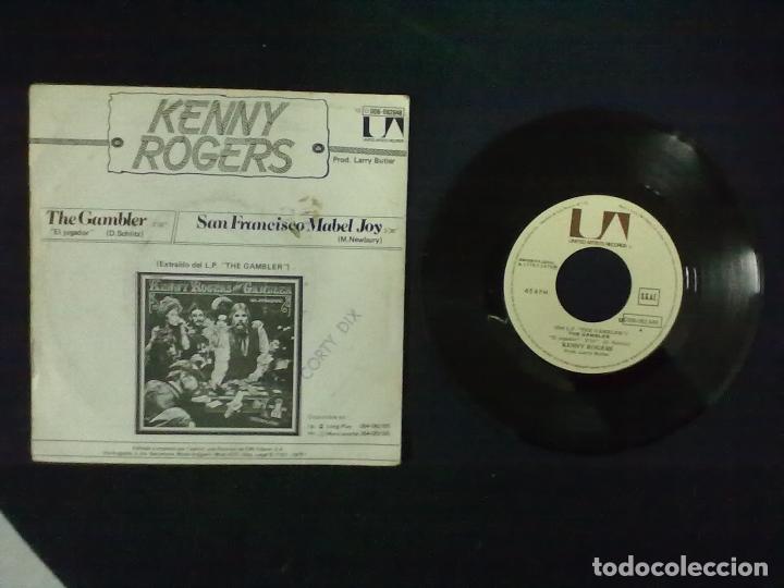 Discos de vinilo: KENNY ROGERS THE GAMBLER - Foto 2