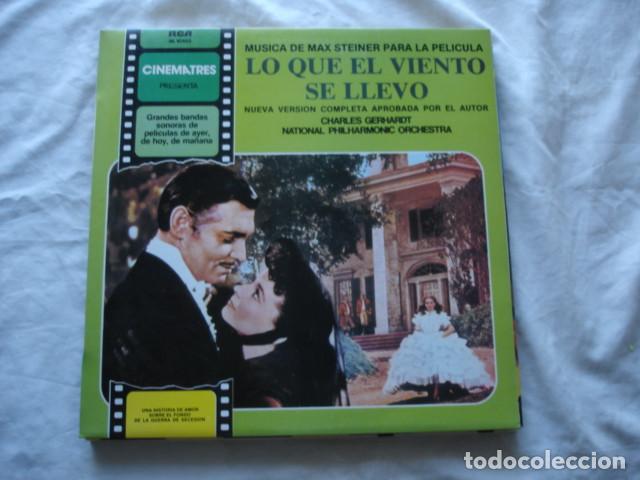 Discos de vinilo: Max Steiner Lo Que El Viento Se Llevo B.S.O. - Foto 1